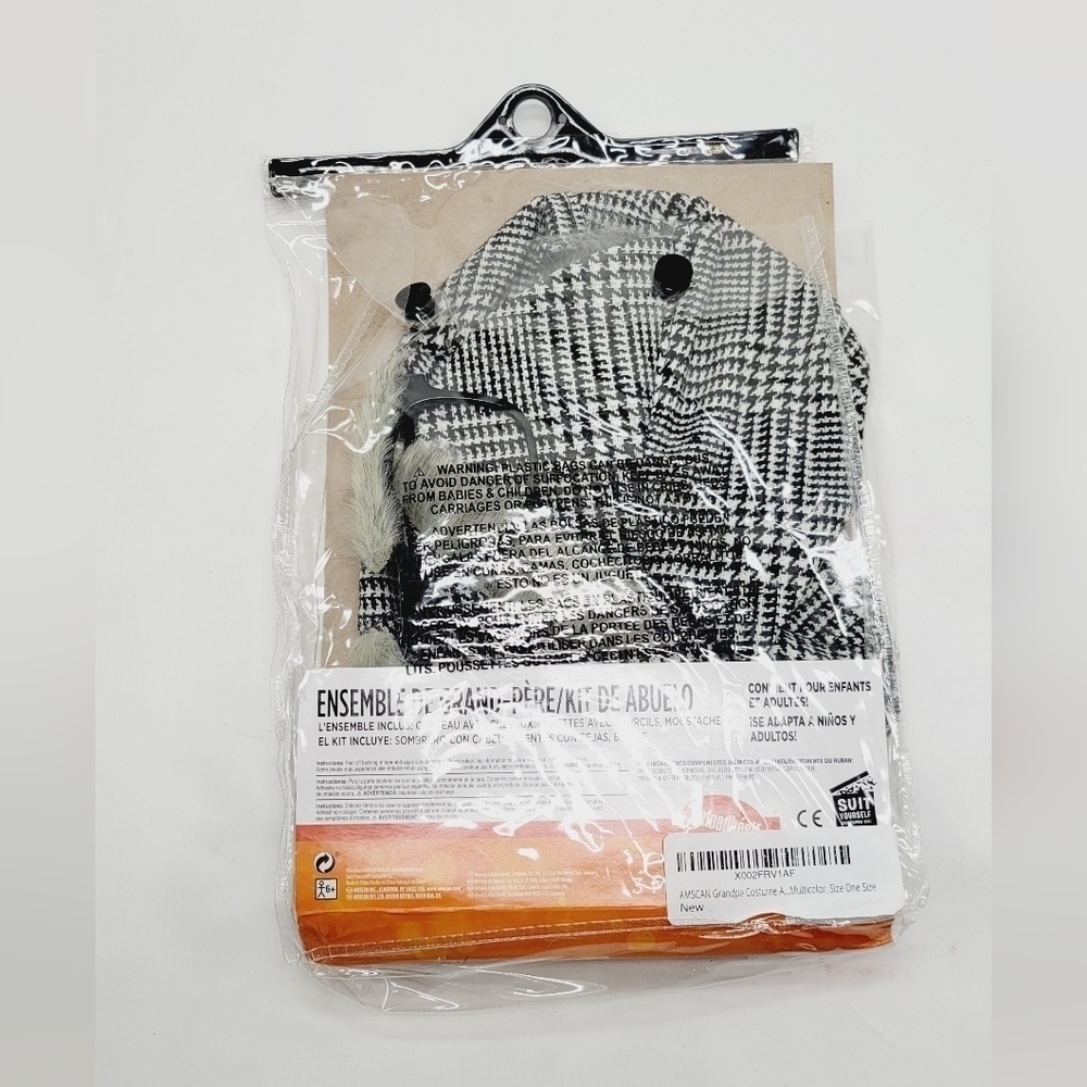 NWT‎ Kids grampa kit for dressing up or Halloween costumes - Picture 2 of 2